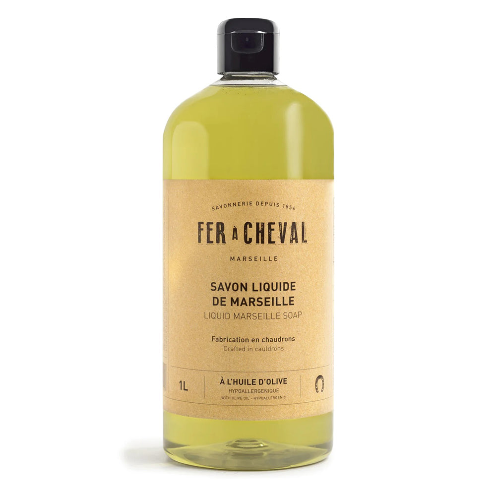 Fer a Cheval Jabón de Marsella Líquido 1 lt Aceite de Oliva