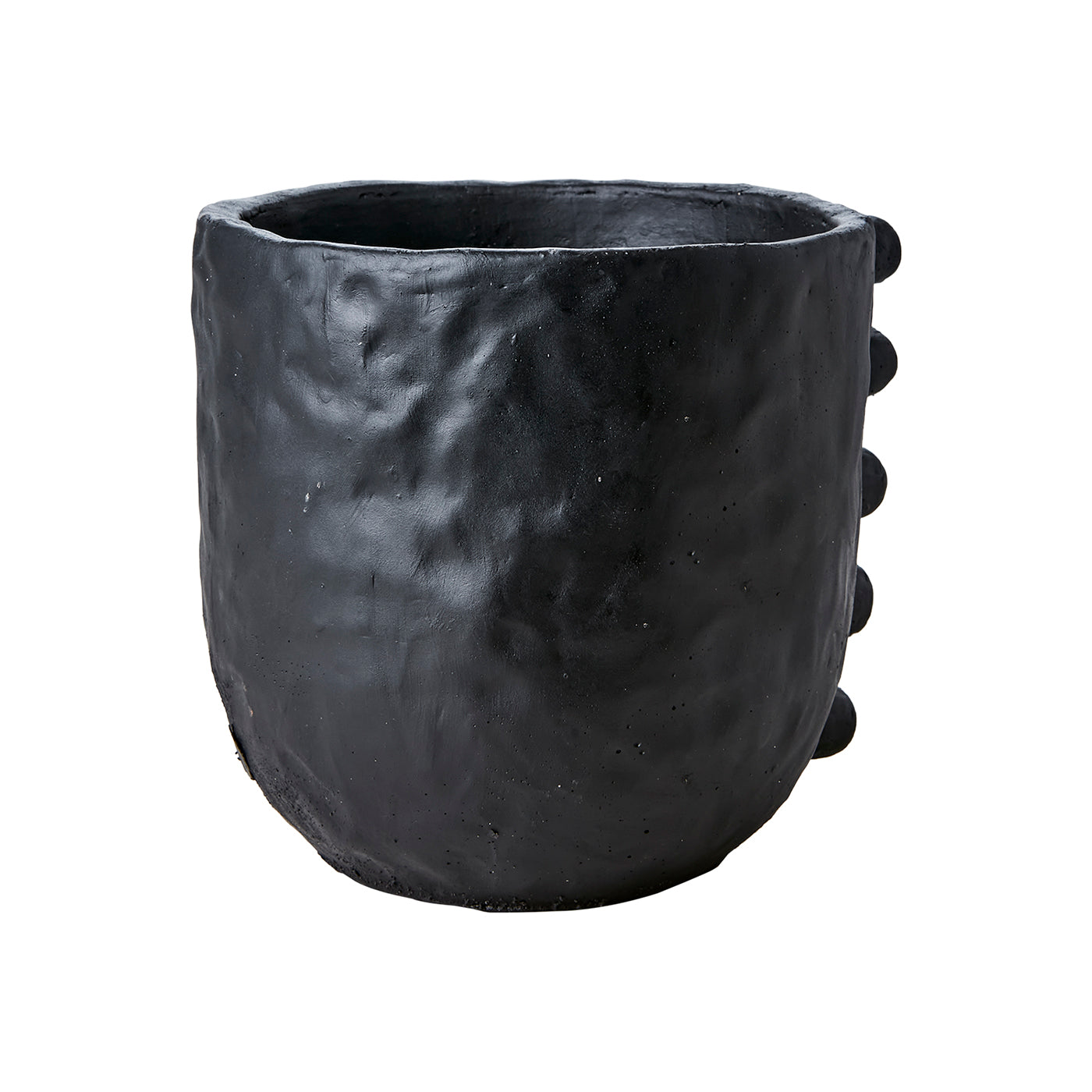 Maceta L, Negro CAMILLE, Ø22xH18 cm