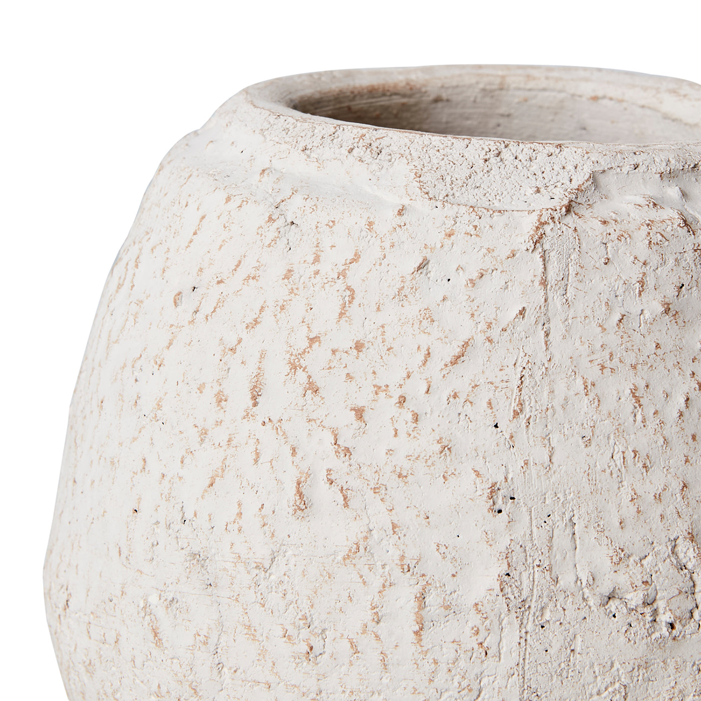 Maceta S, Blanco crudo CREAM, Ø16xH17 cm