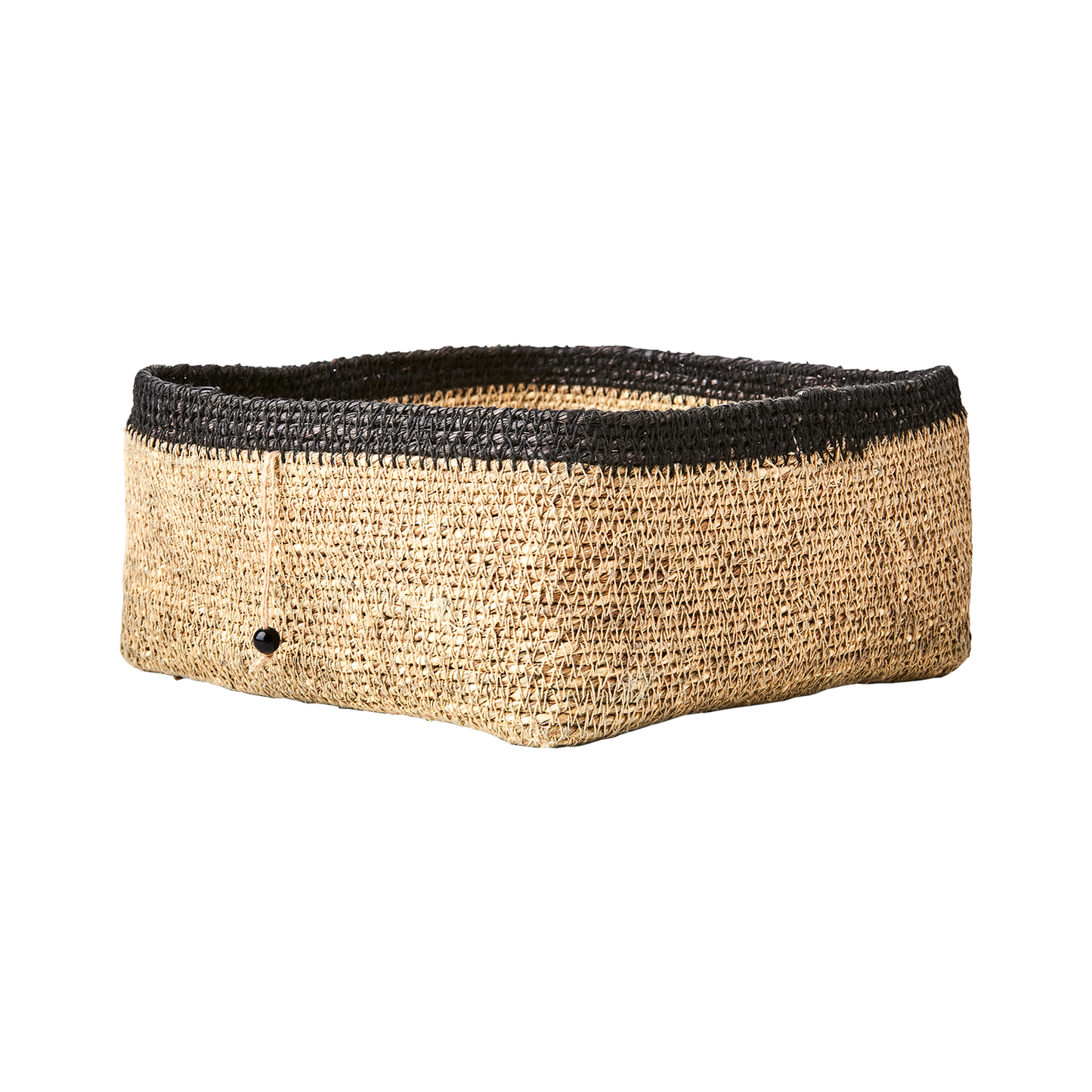 Madiba Cesta Natural/Black Large - 22x22 cm