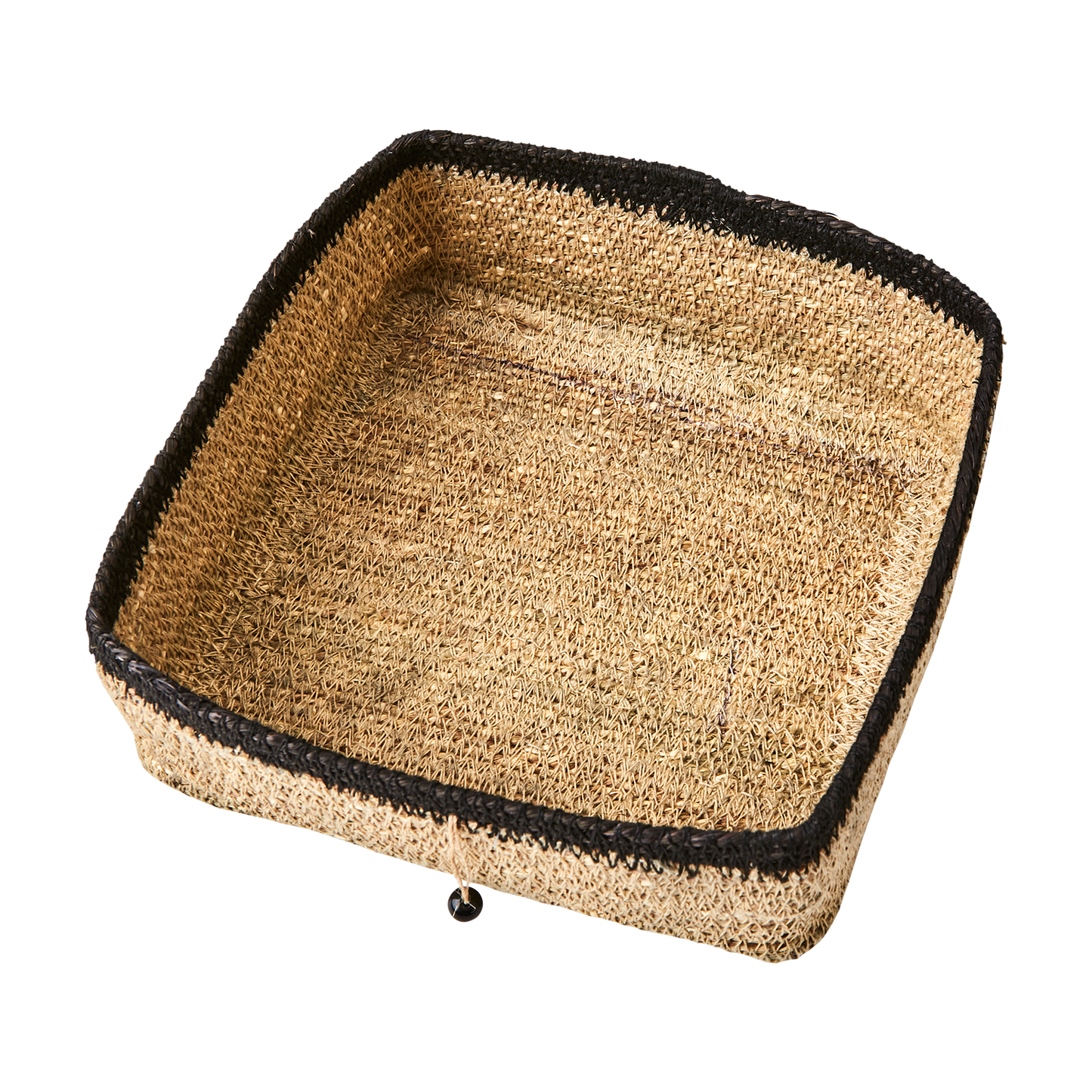 Madiba Cesta Natural/Black Large - 22x22 cm