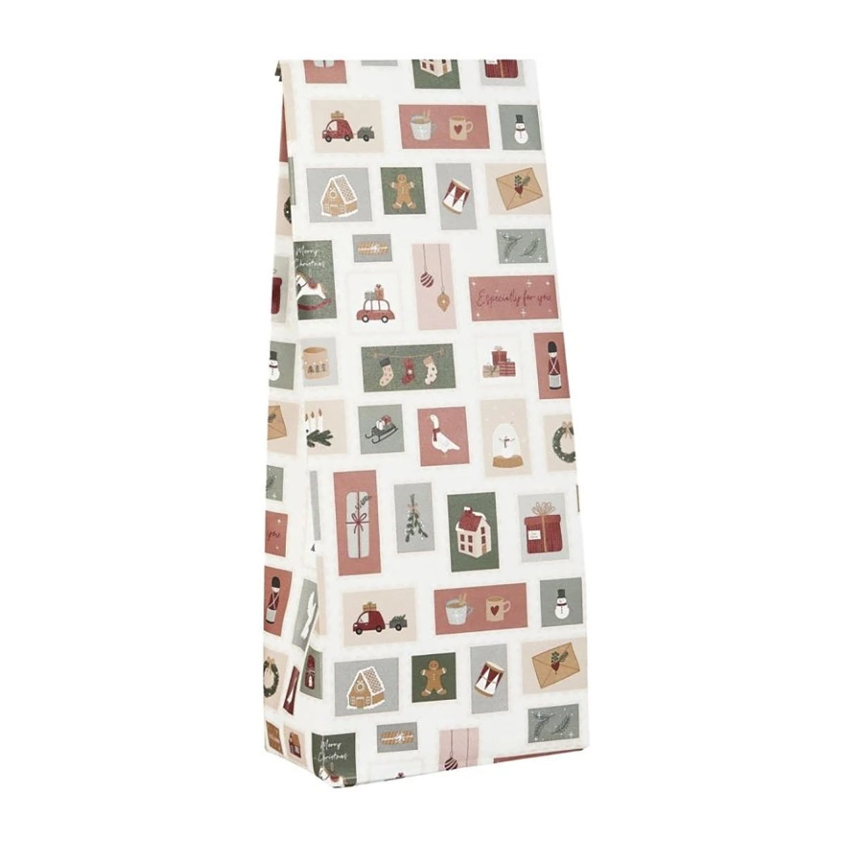 Bolsa Papel Regalo Navidad H: 30,5 cm