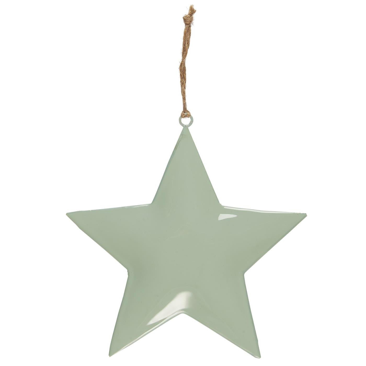 Adorno Árbol Navidad Estrella Menta