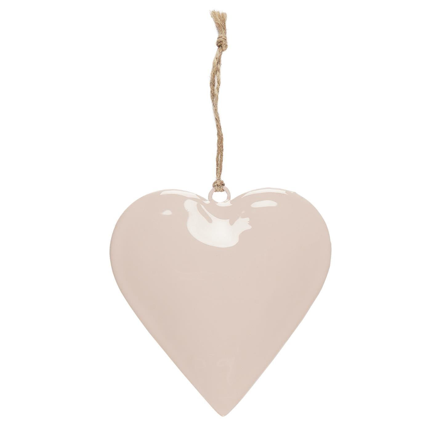 Adorno Corazon Navidad Rose