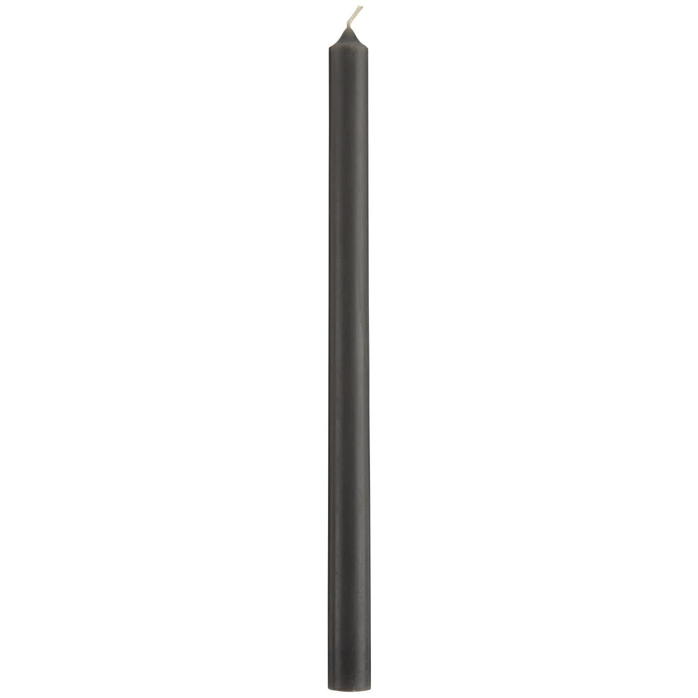 Vela Taper Gris Oscuro Ø:1.3 H:20 cm