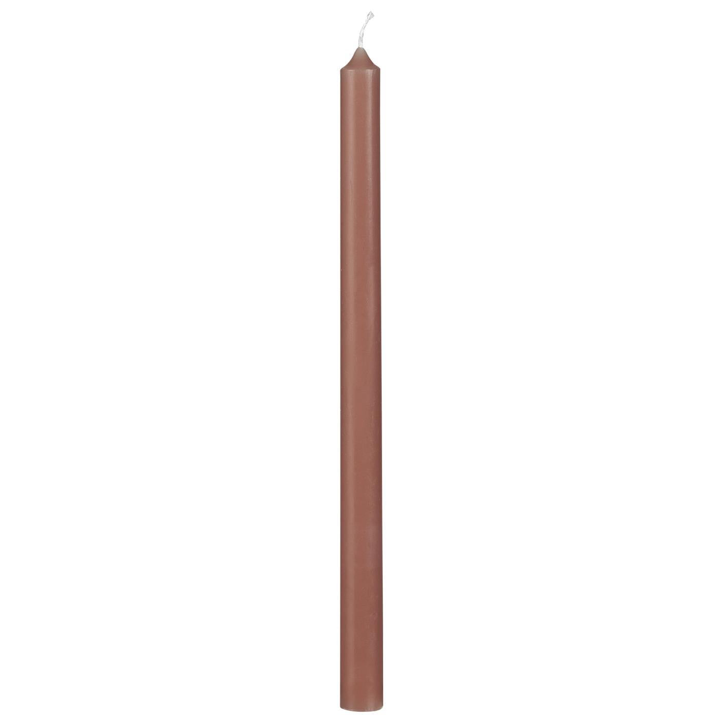 Vela Taper Rose Ø:1.3 H:20 cm