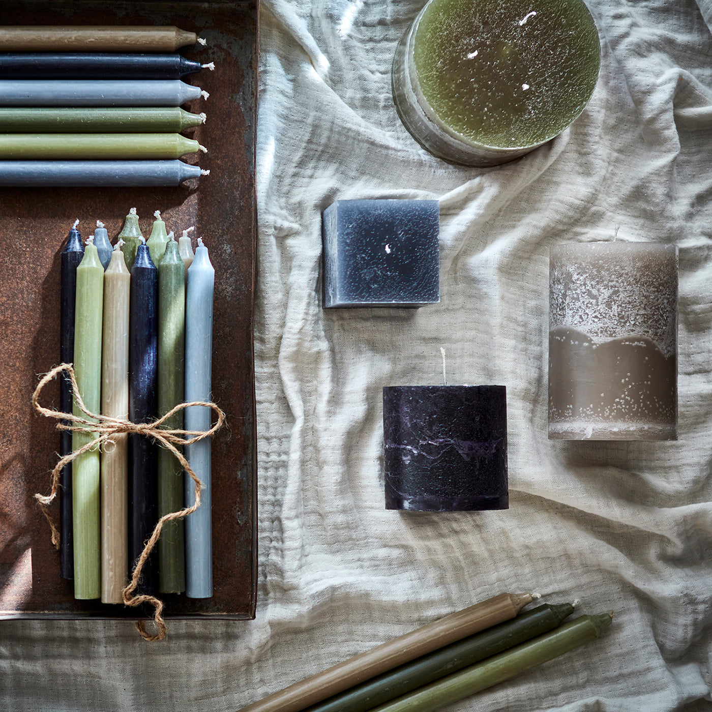 AFS Vela Dinner Moss Green H: 18 cm