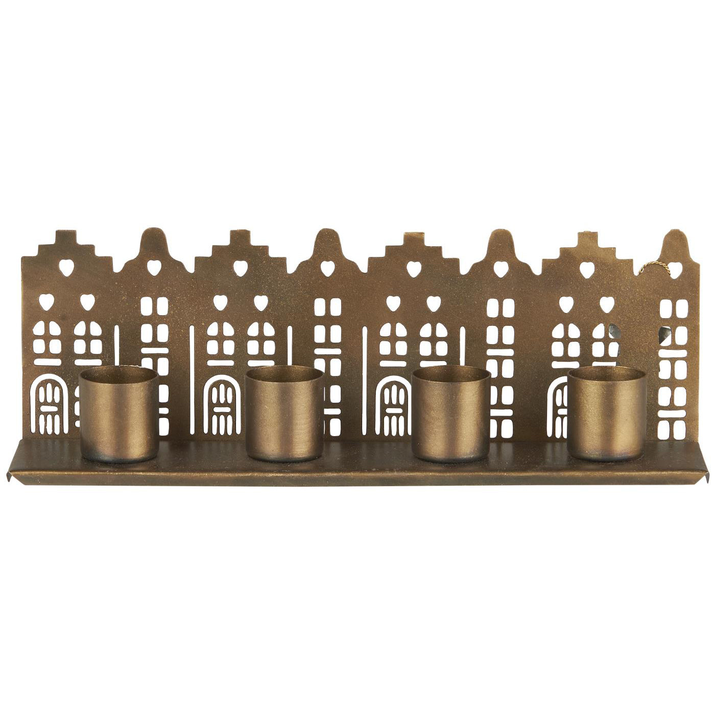 Candelabro Cuádruple Café Fachada de Casas