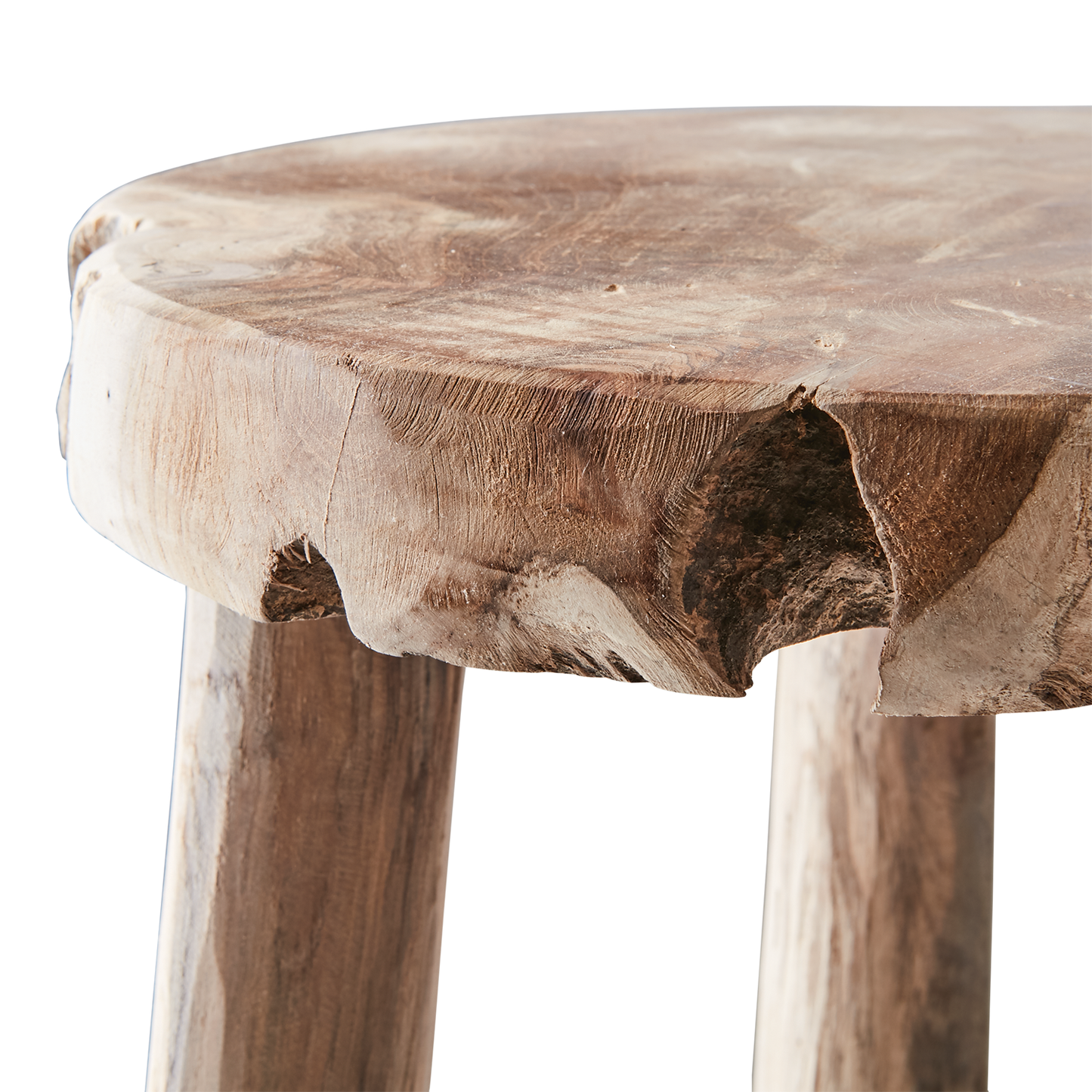 Piso Taburete PALLE Natural Ø38xH45 cm