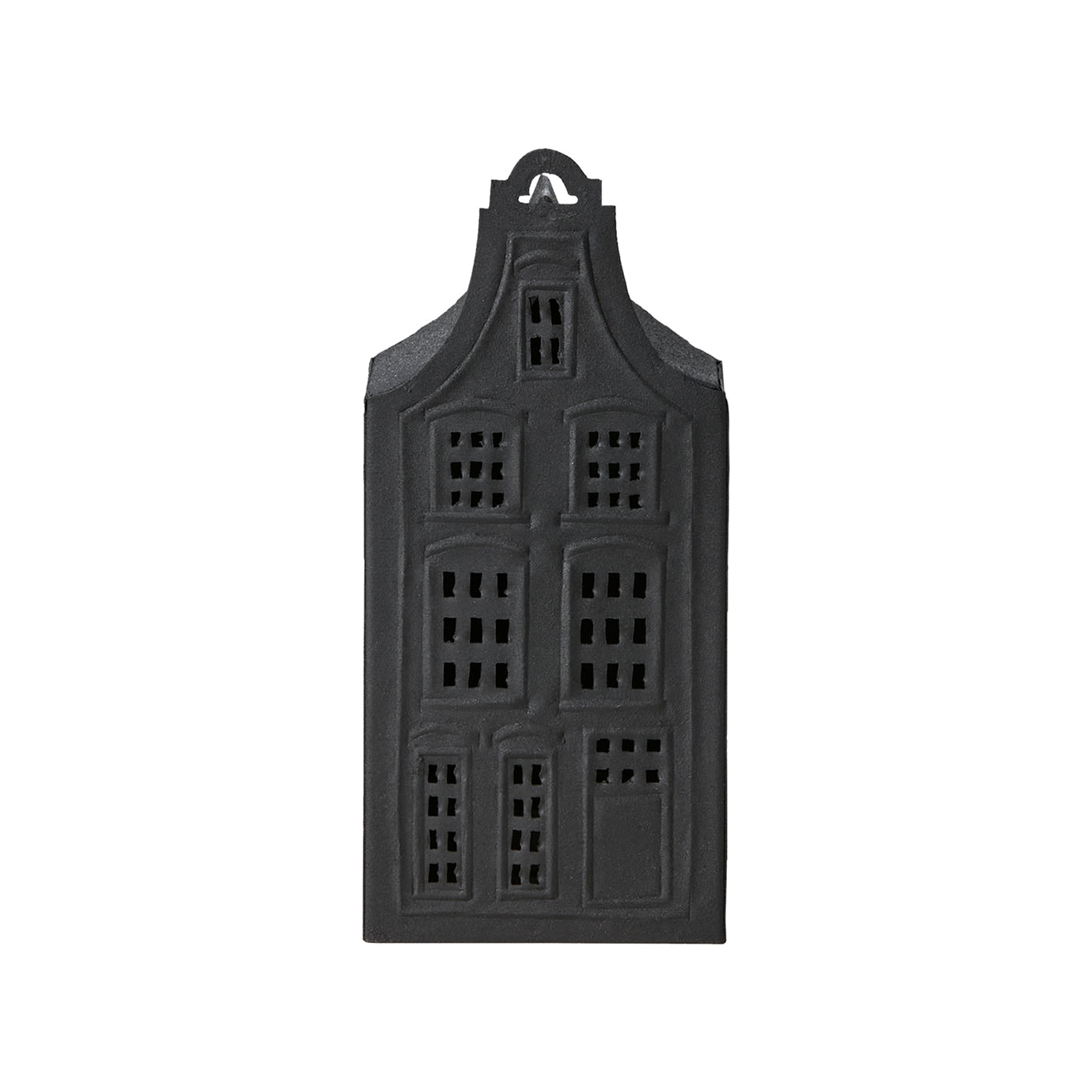 Casa para Velas FENIX Negra H: 18 cm