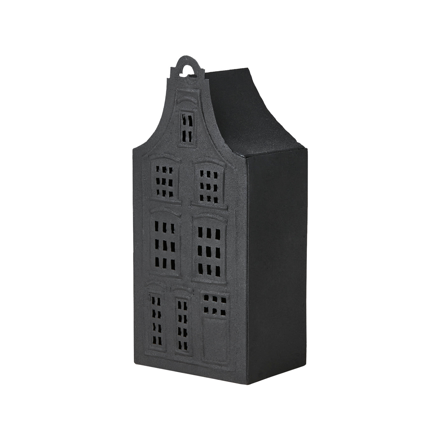 Casa para Velas FENIX Negra H: 18 cm
