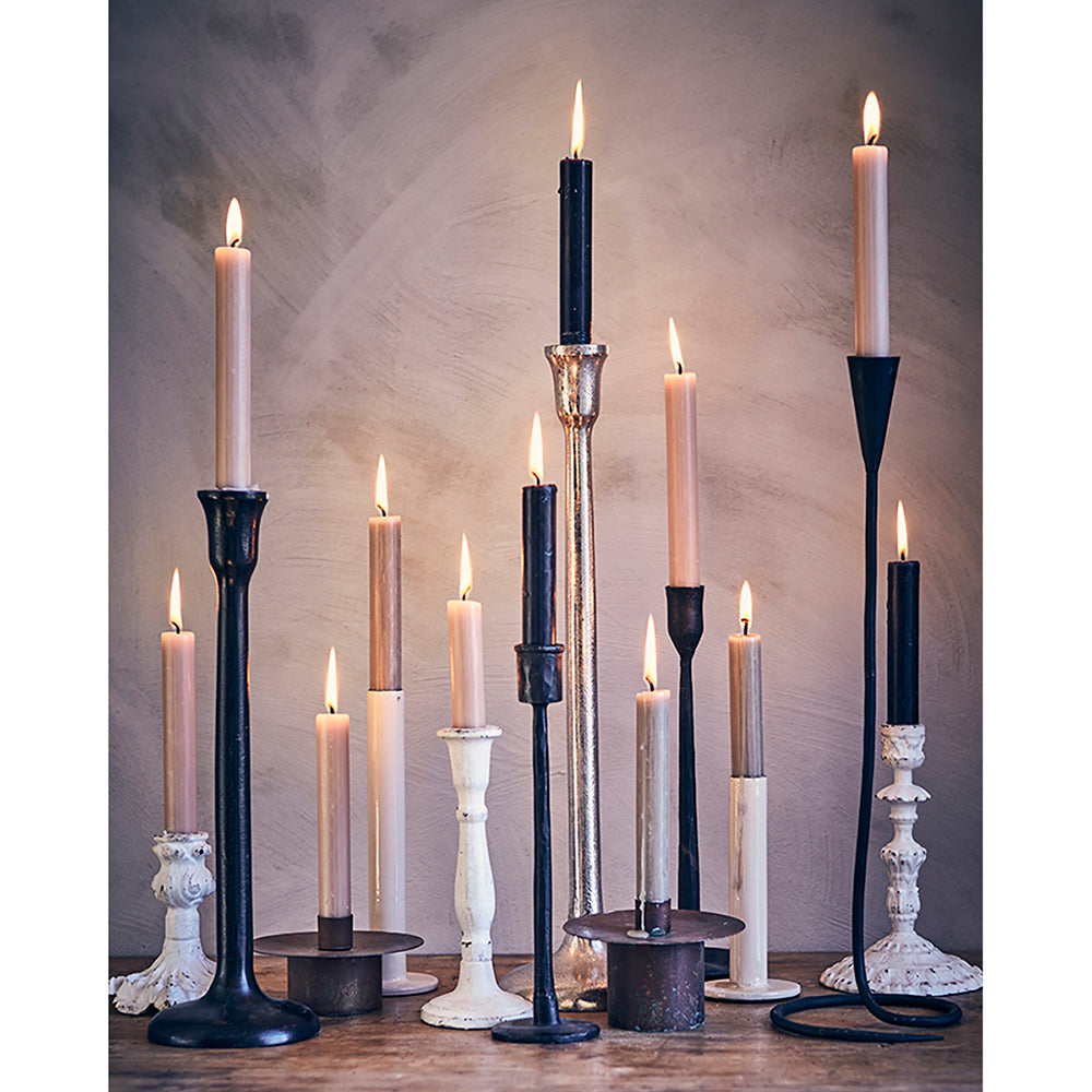 Portavela THOR Negro Ø9xH15 cm