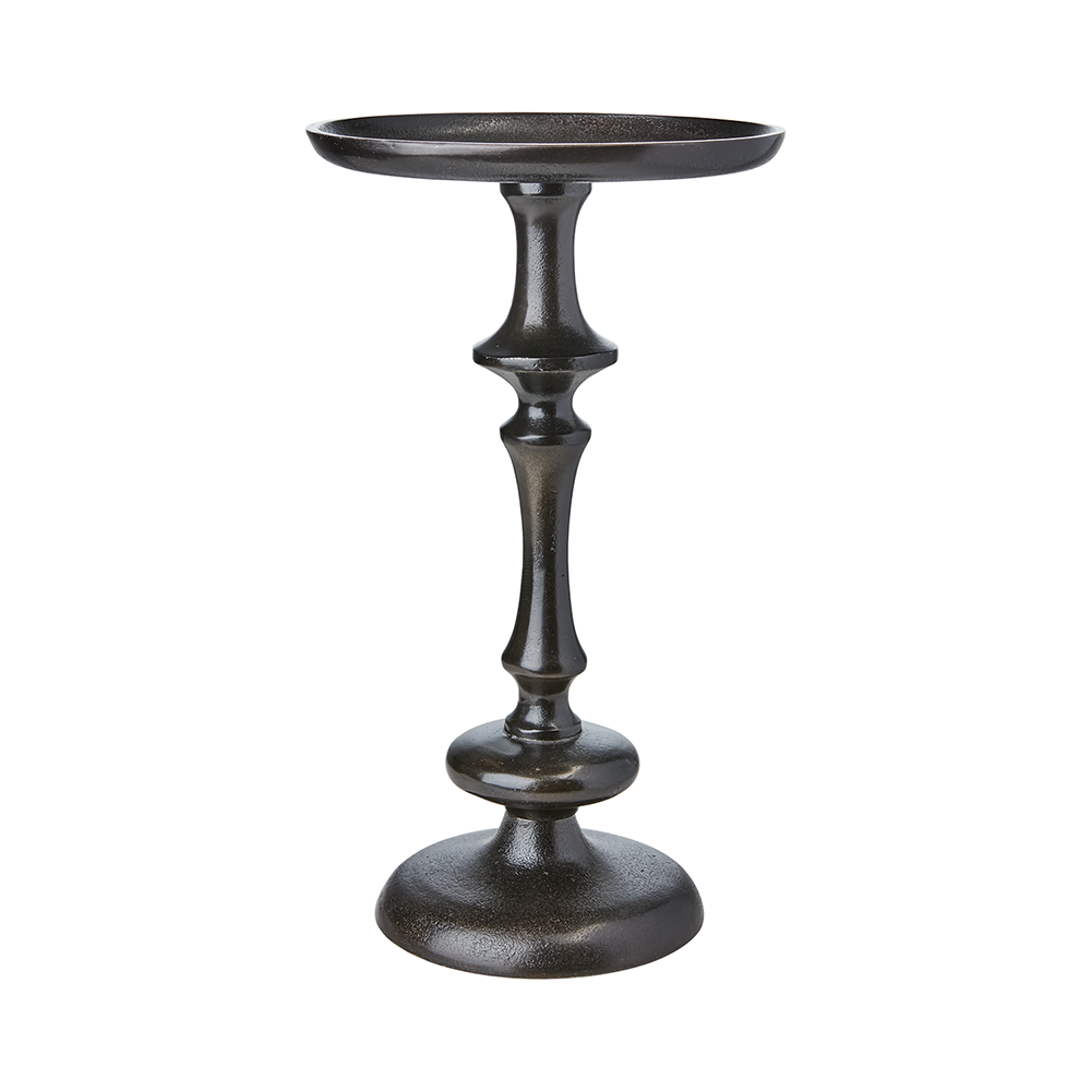 Carter Candelabro M Café Oscuro
