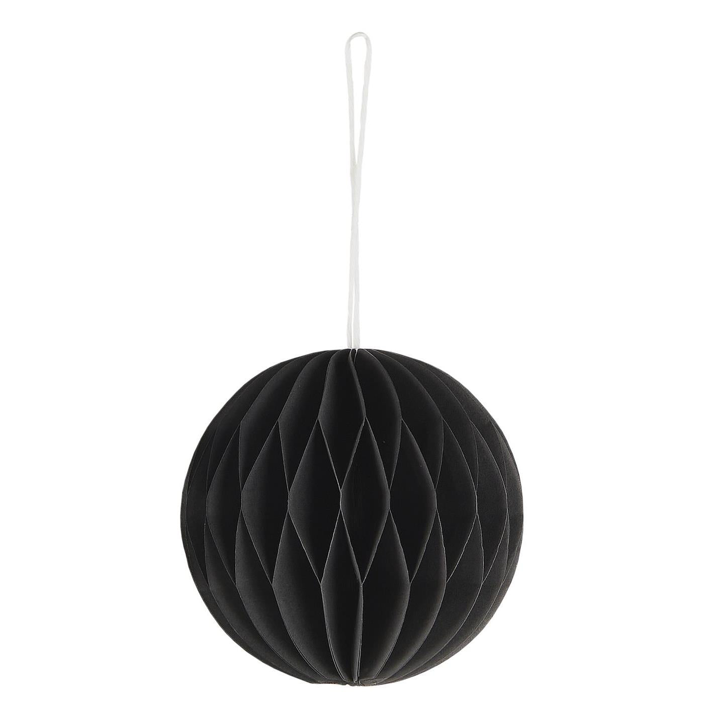 Adorno Navidad Snowball Negro