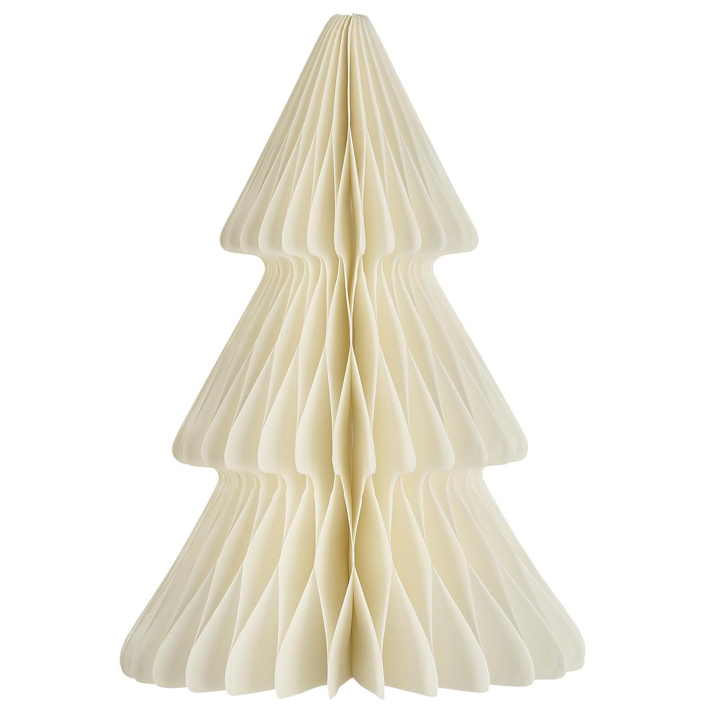 Adorno Pino Navidad color Blanco Invierno