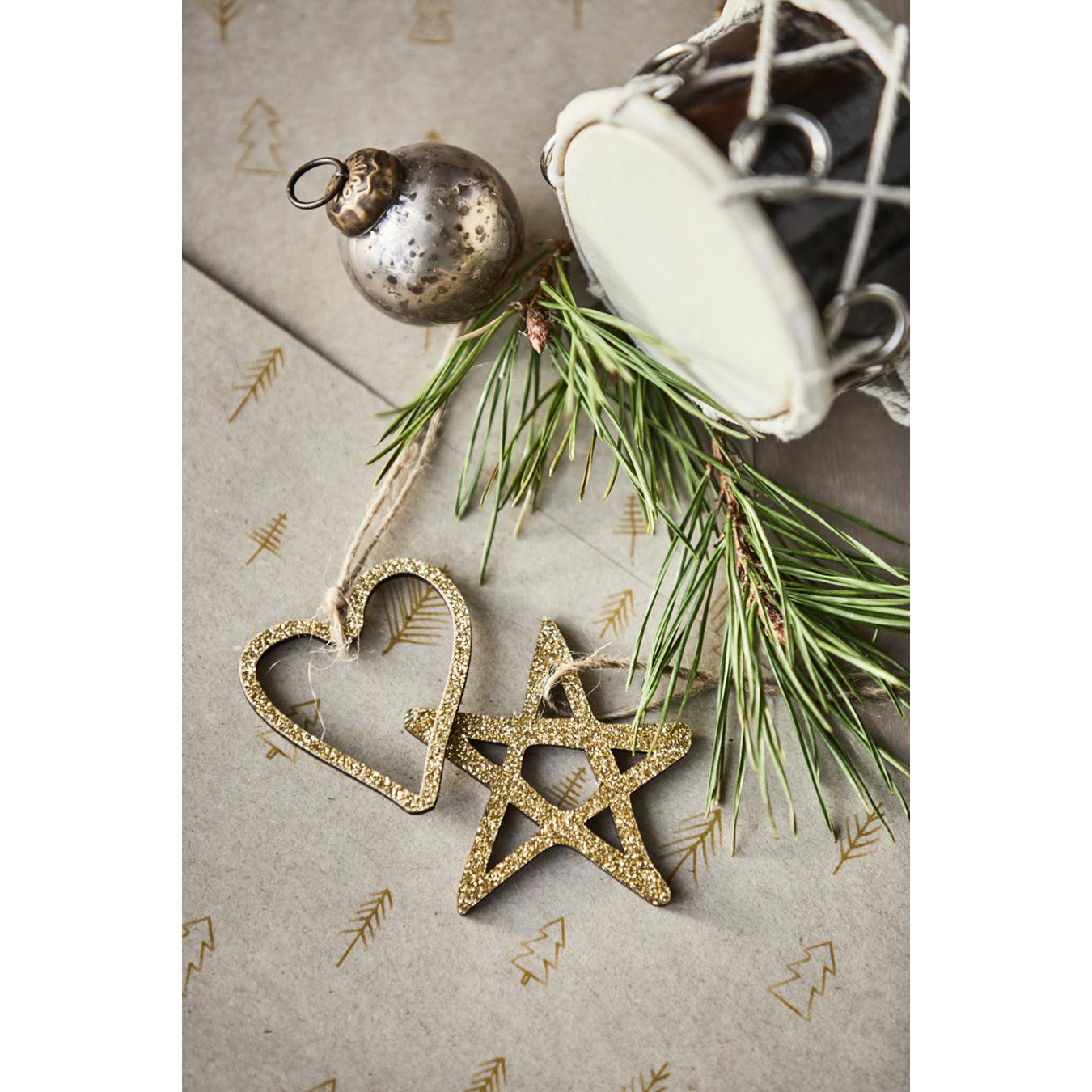 Adorno Navidad Colgante con Brillo Unidad