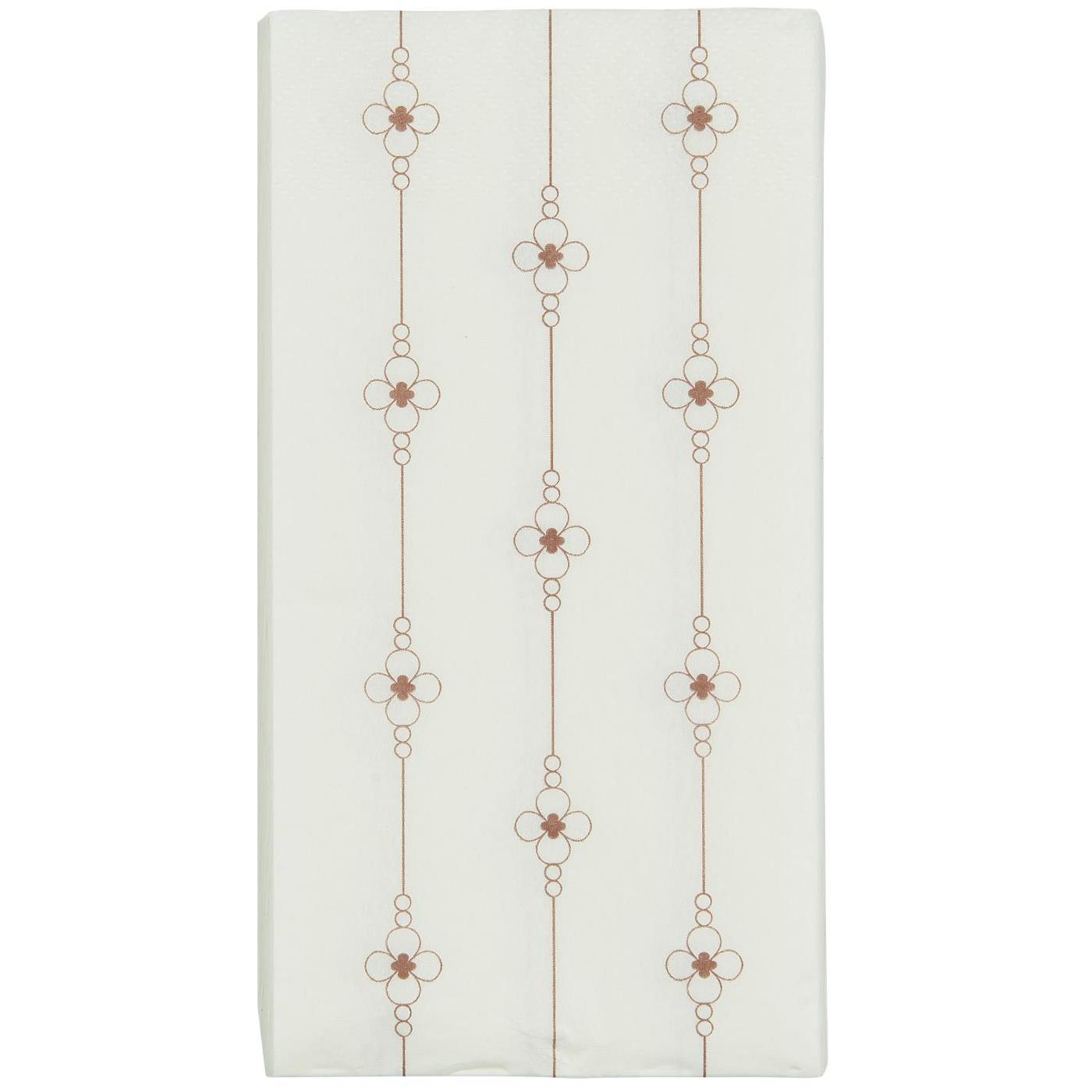 Servilletas con diseño flores burned rose. 16 unidades