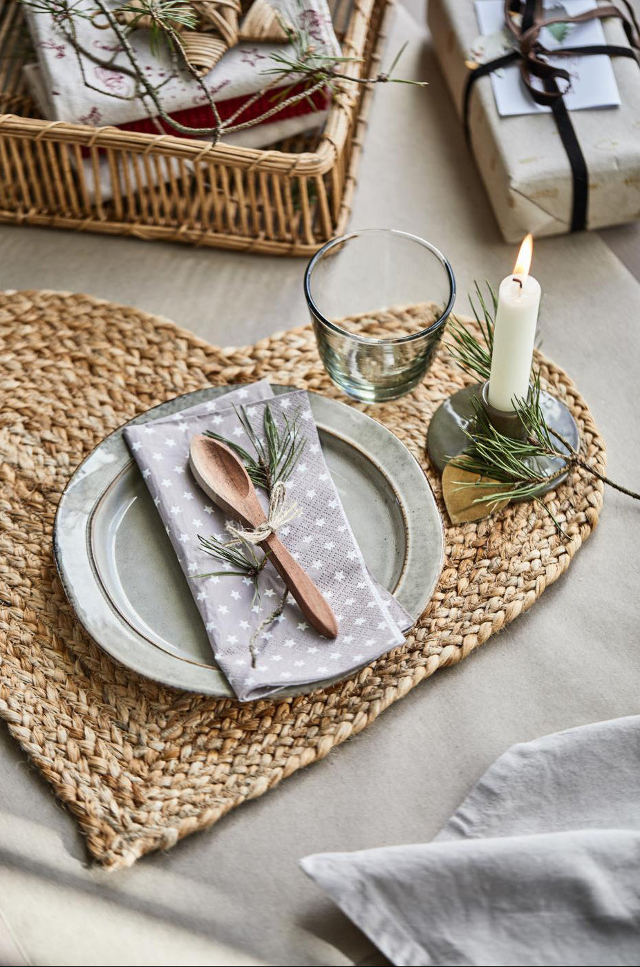 Servilletas con Diseño de Estrellas 50 unidades de 20x20 cm