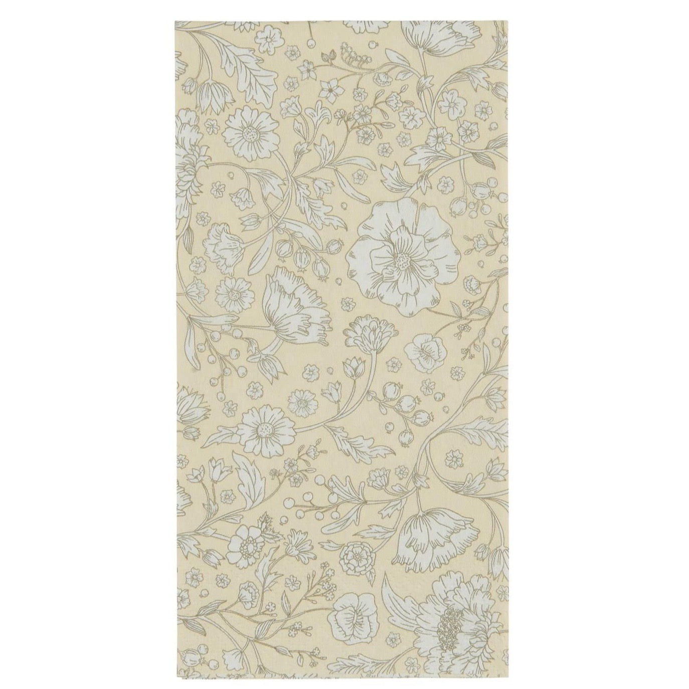 Servilletas con Diseño Flor Amarilla Jardín Secreto 16 unidades de 10x20 cm