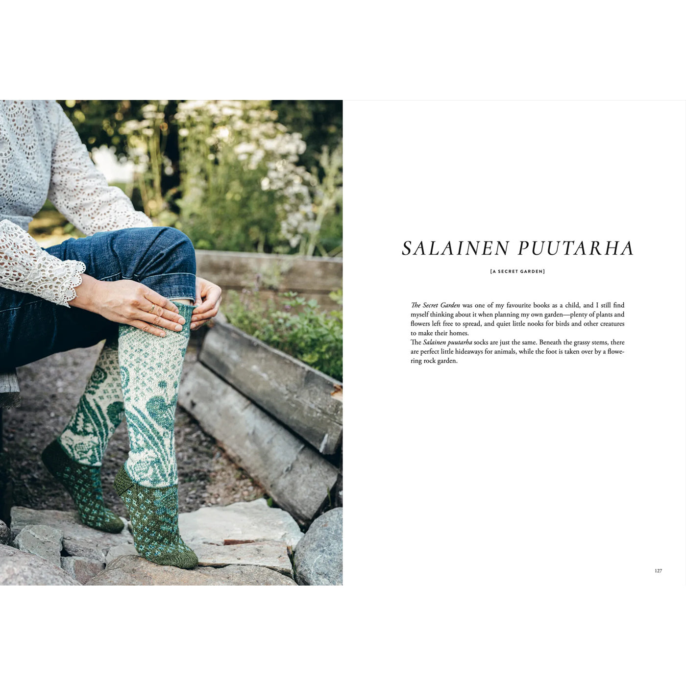 Libro Knits from Our Gardens