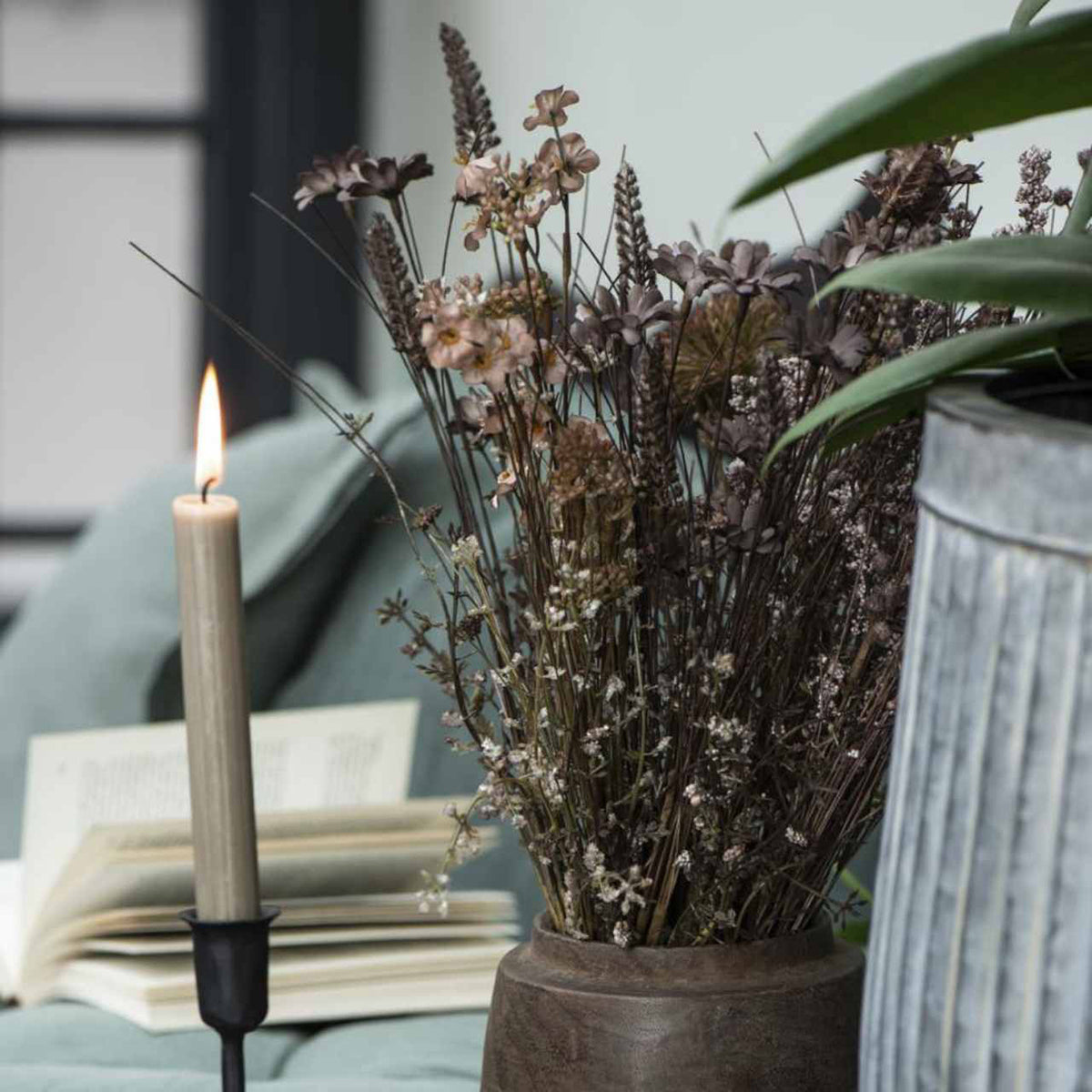 Flores tonos Café 9834