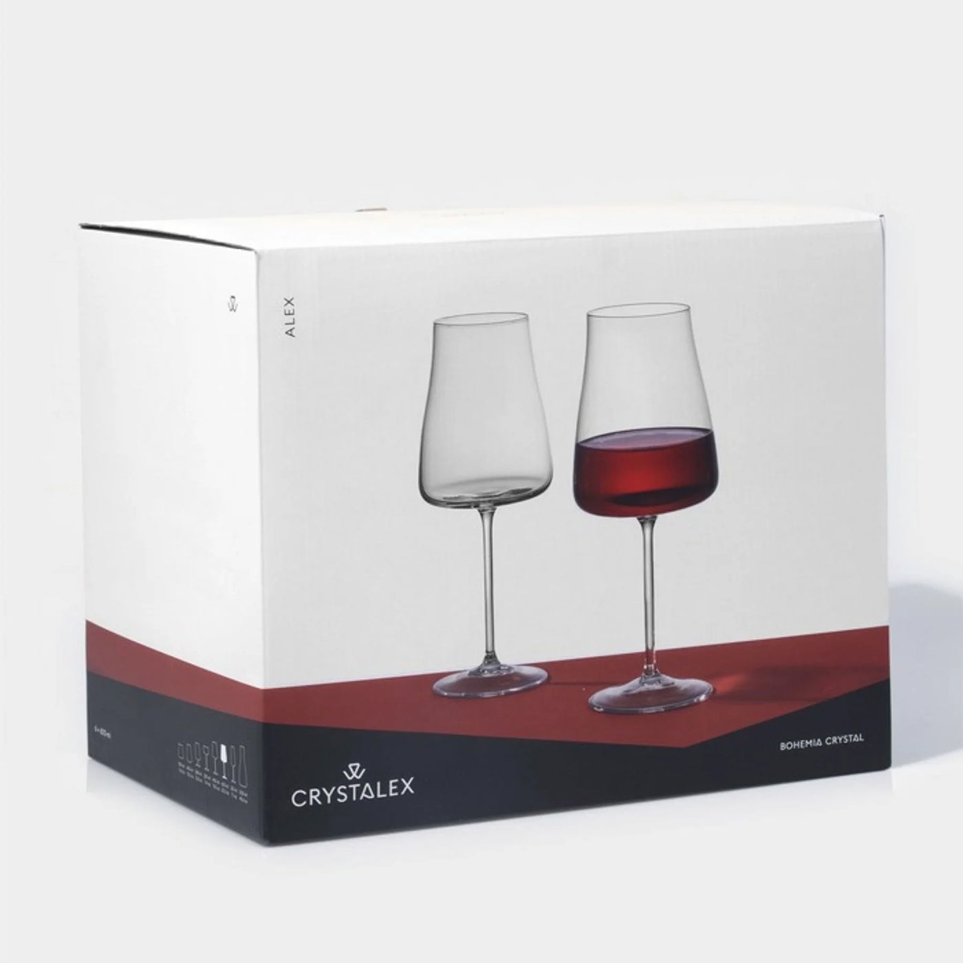 Bohemia Set 6 copas Vino Tinto Alex 600 ml