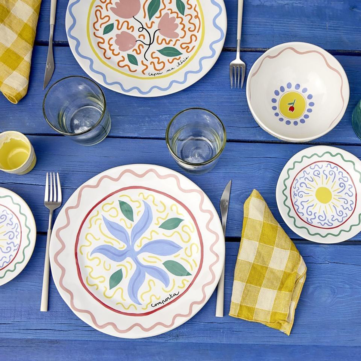 Dinner Plate 27 cm SUMMER BLISS, Seaweed