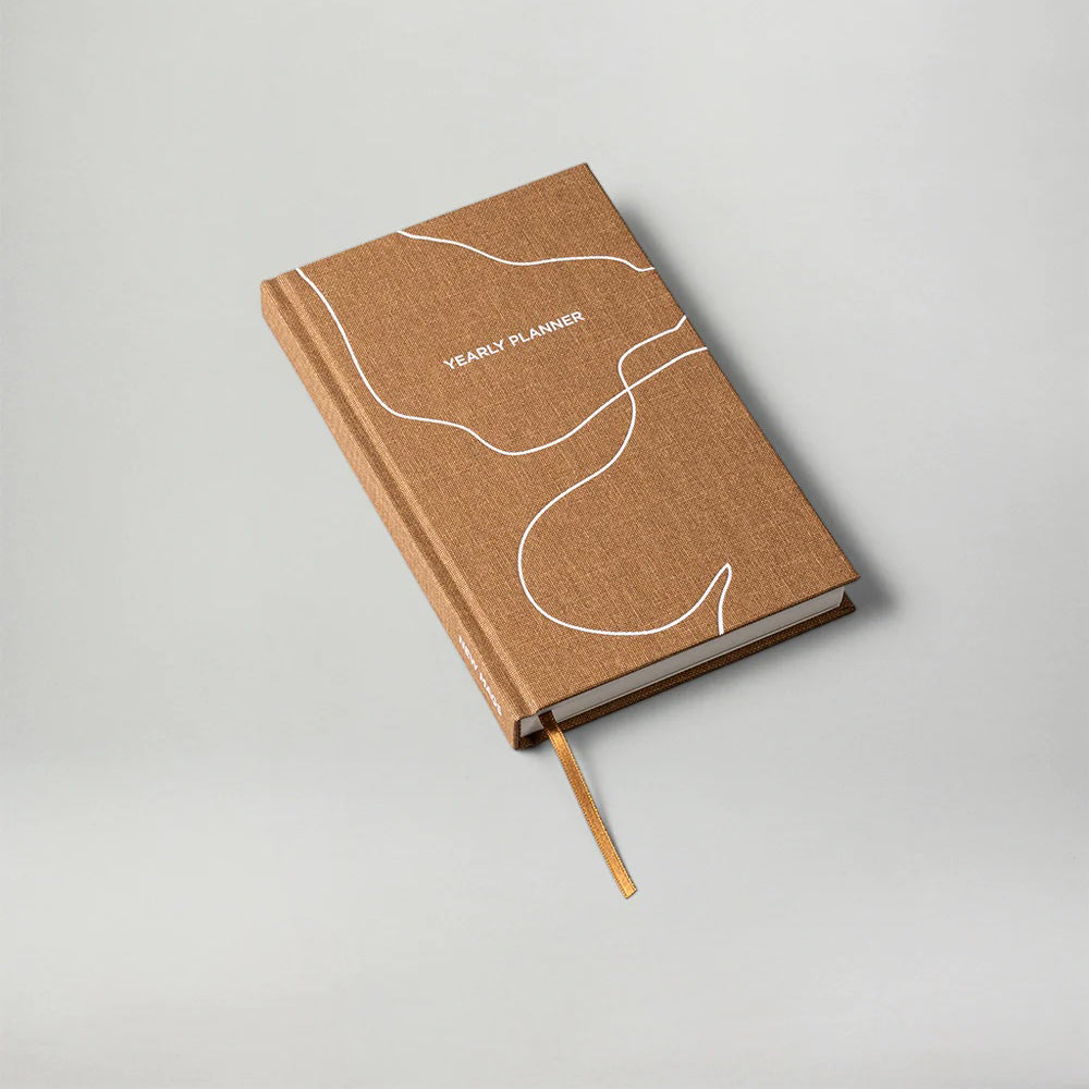 Cuaderno Yearly Planner (Brown)