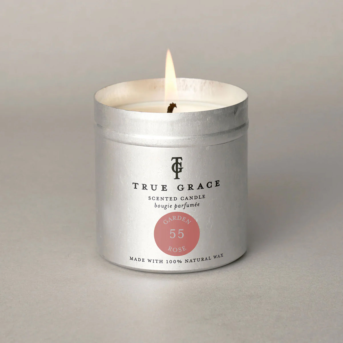 True Grace Vela Tin 250 gr Moroccan Rose