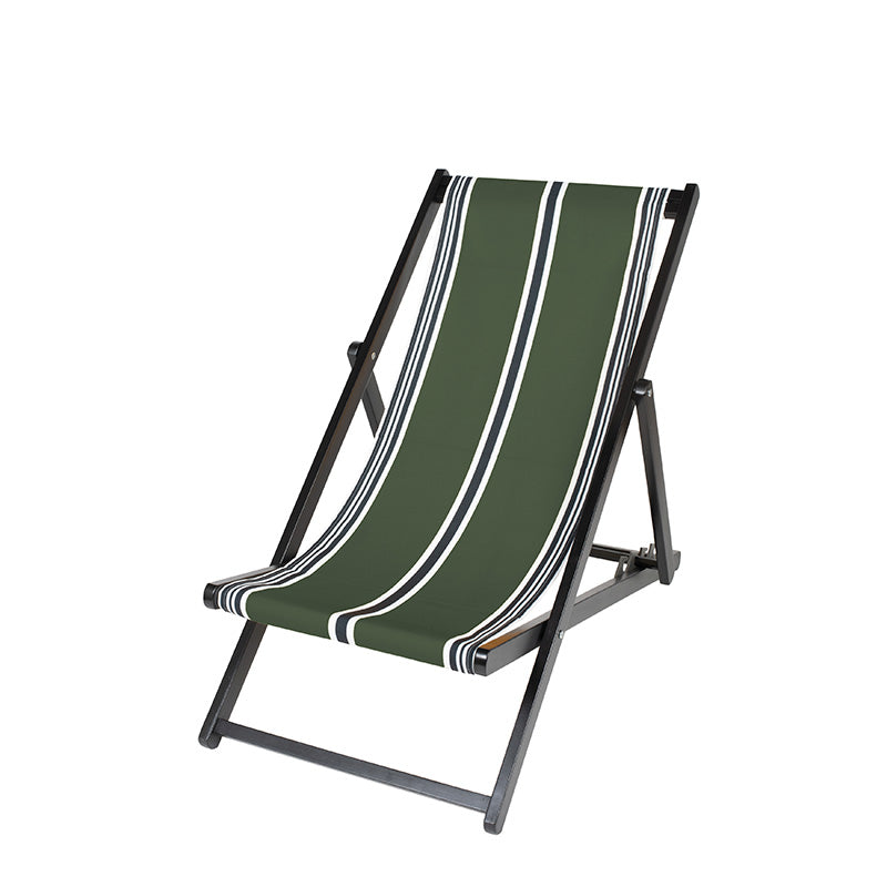 Silla Chiliene Negra con Funda Layar Kaki