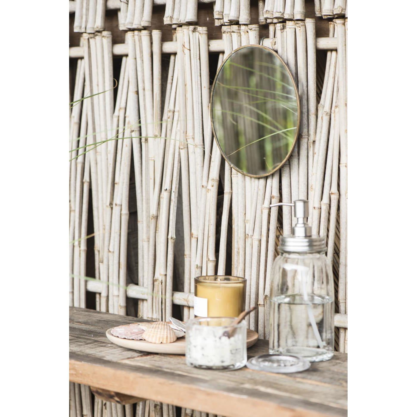 Dispensador Jabón de Vidrio large 1 lt