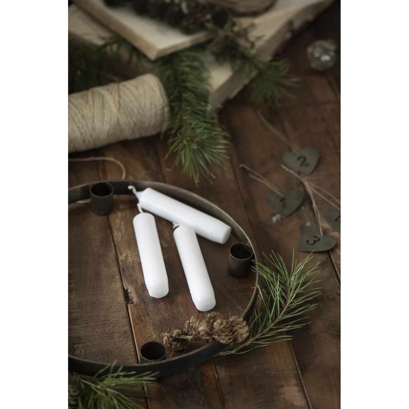 Portavela adviento para 4 velas Stillenat