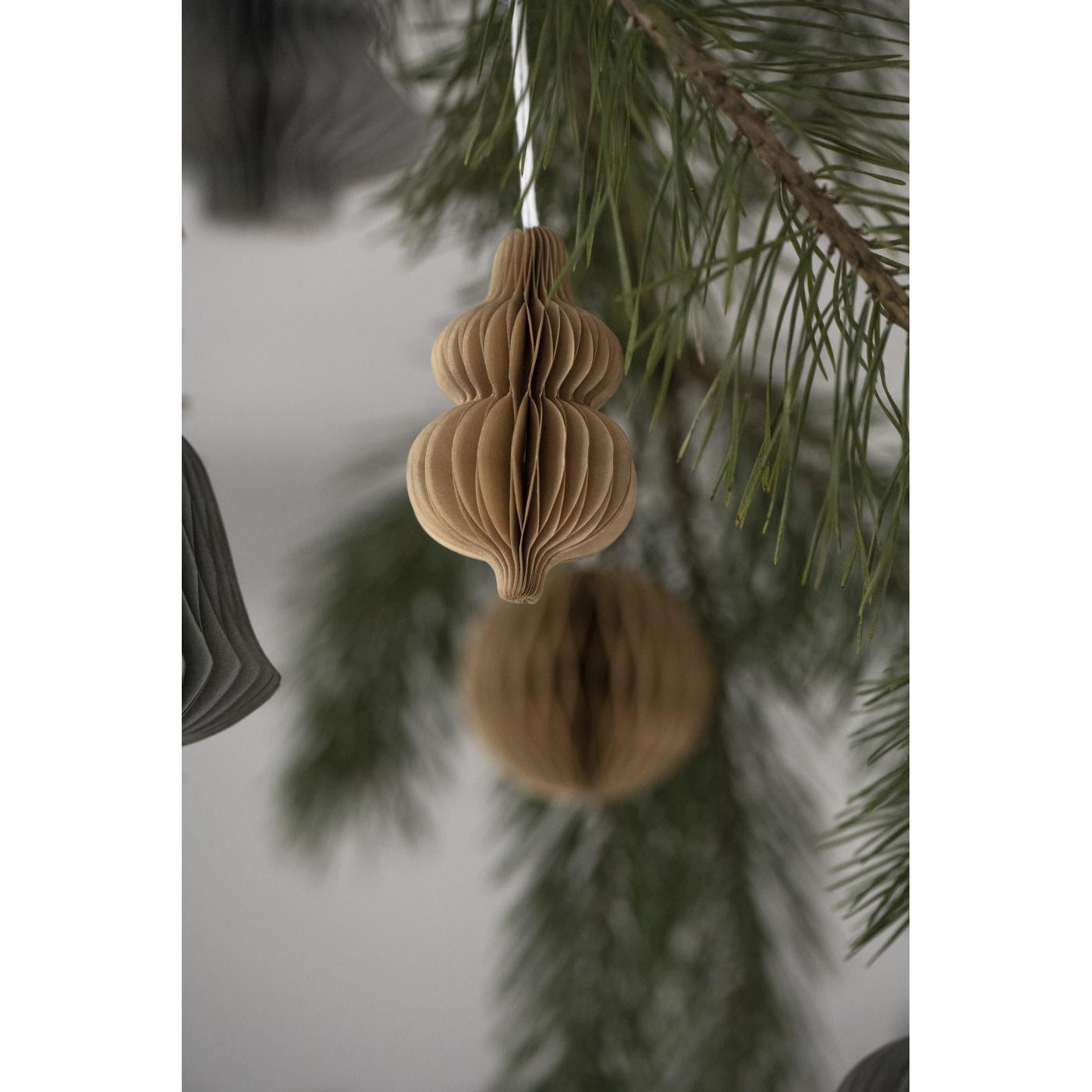 Adorno Navidad Drops Kraft