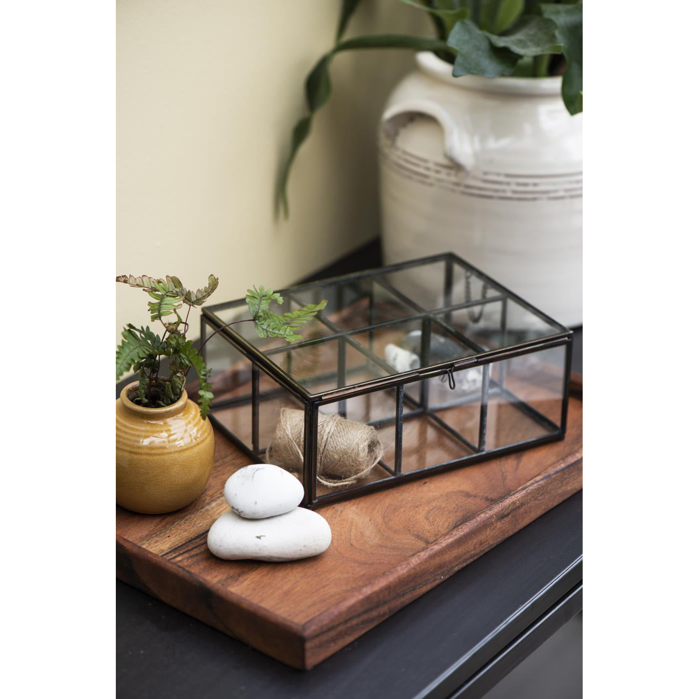 Bandeja de madera de Acacia 27x38 cm