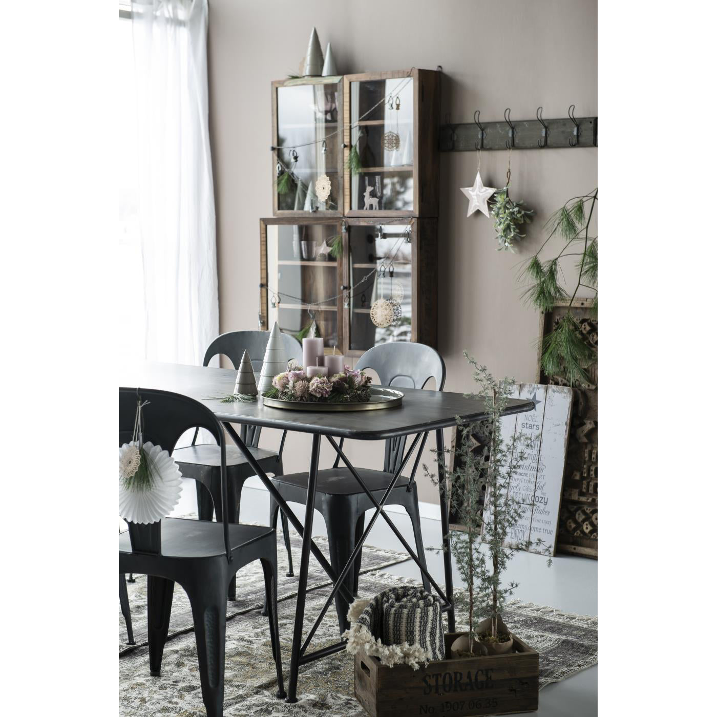 Cedro con macetero de papel H: 95 Ø: 15 cm