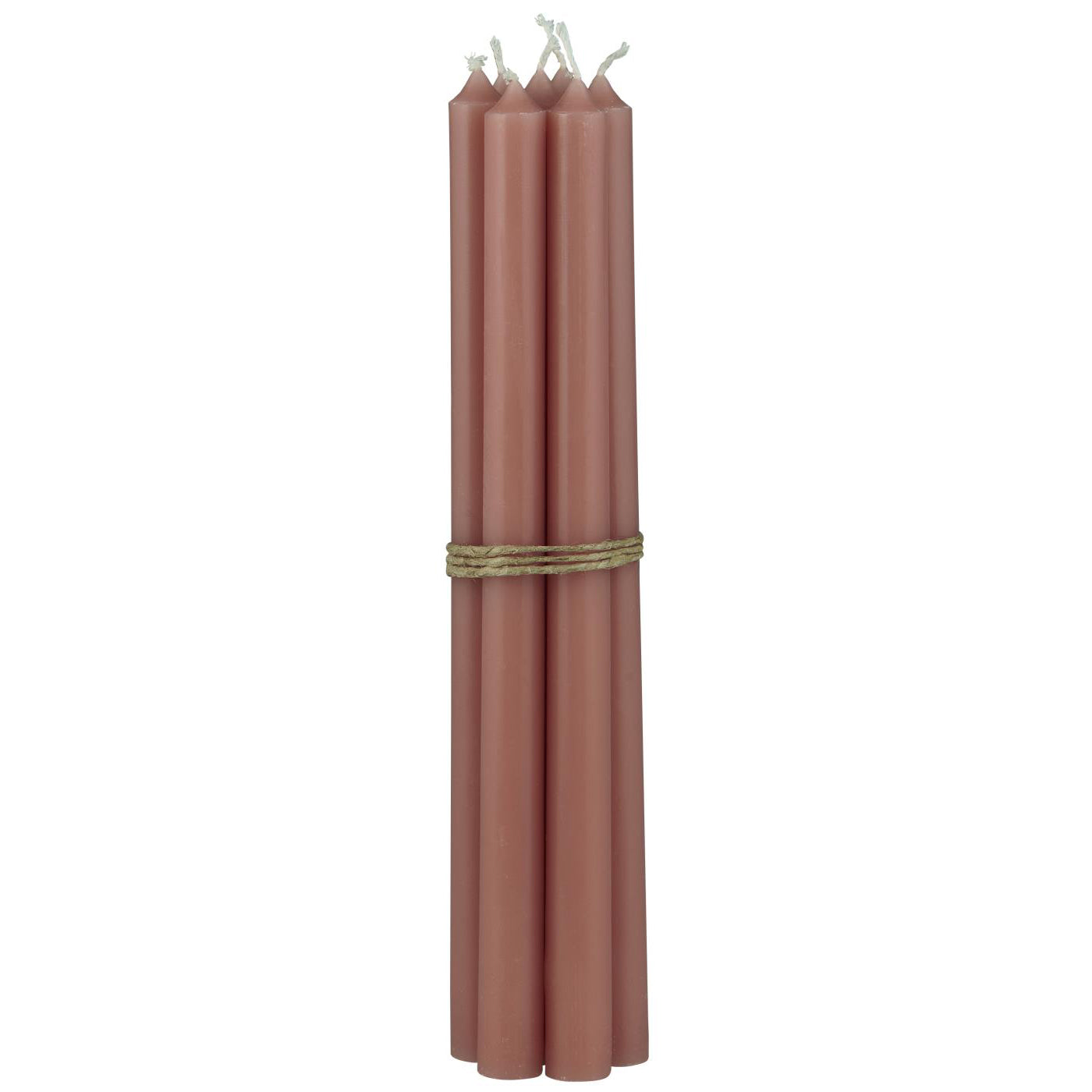 Vela Taper Rose Ø:1.3 H:20 cm