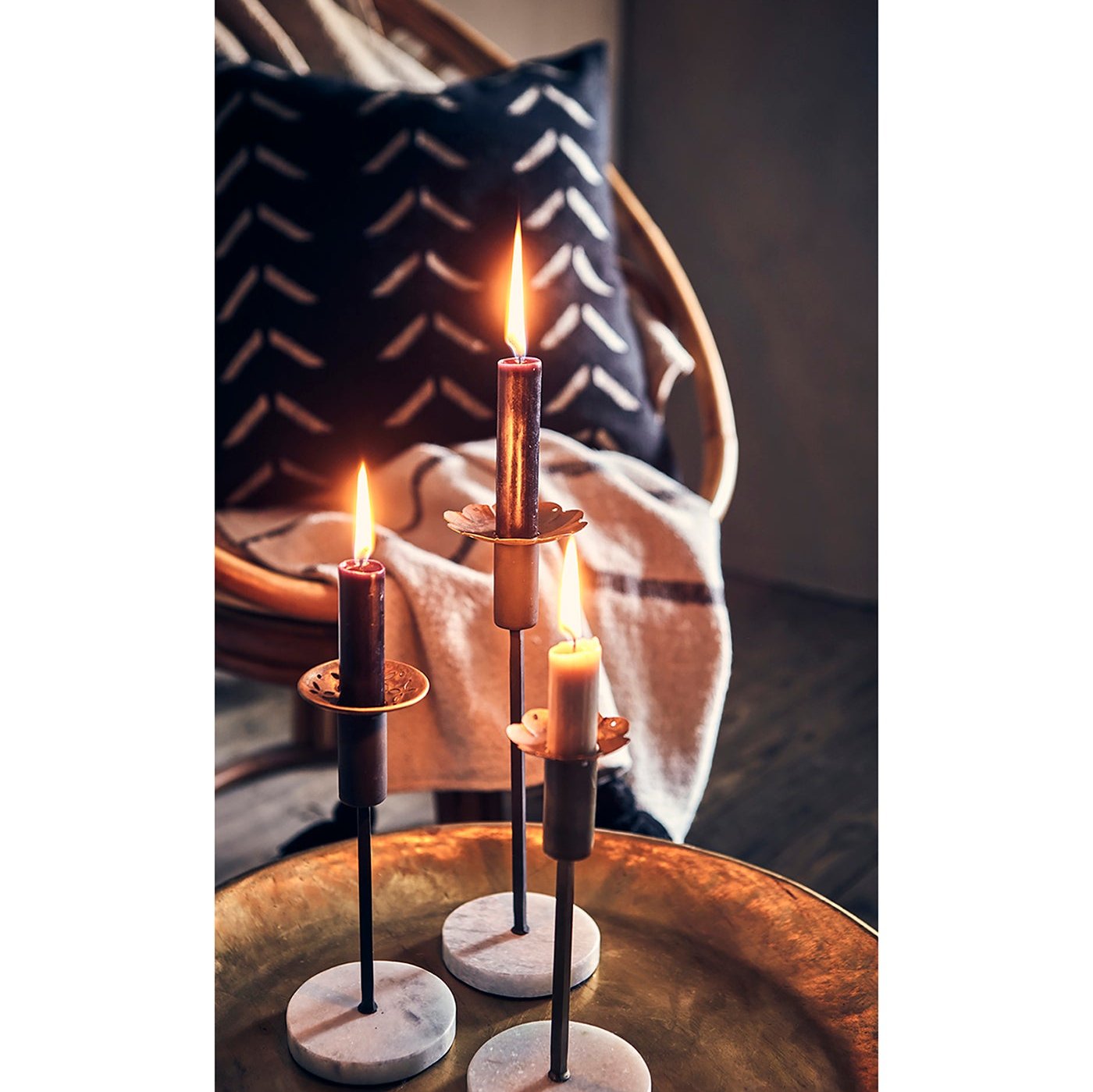 Anillos de vela S, Plata COLETTE, Ø6,5 cm