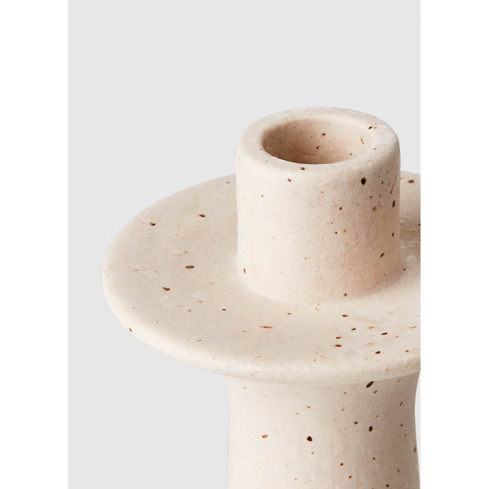 Portavela ELLA L Beige Ø16xH30 cm