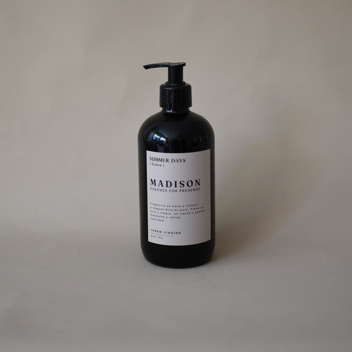 Jabón Saint Sanda 500 ml Botella Negra