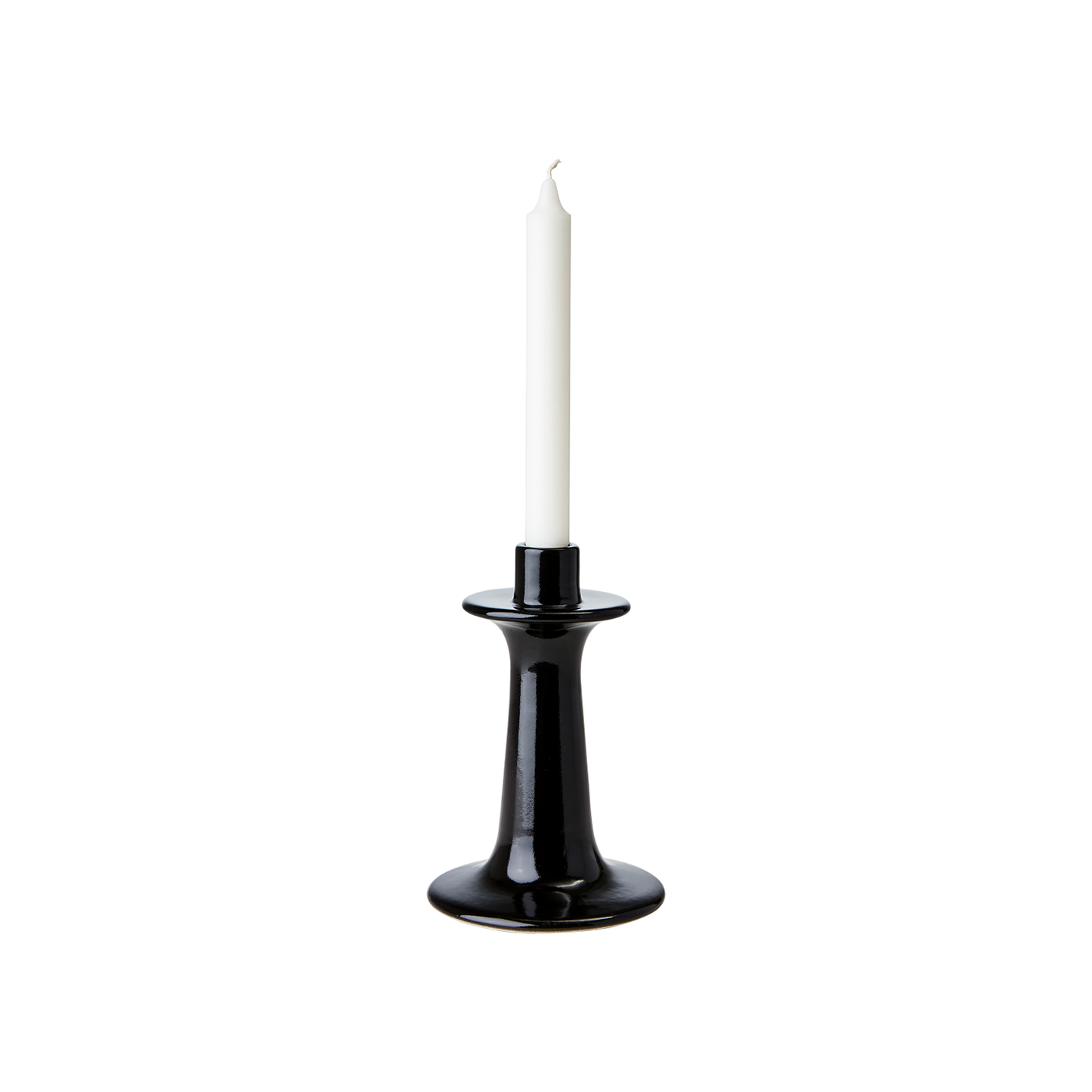 Portavela ELLA S Negro Ø12xH18 cm