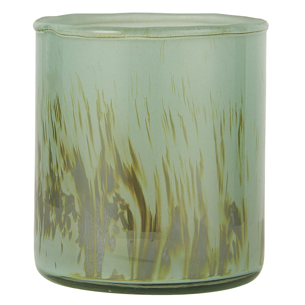 Portavela Verde/Café Medium