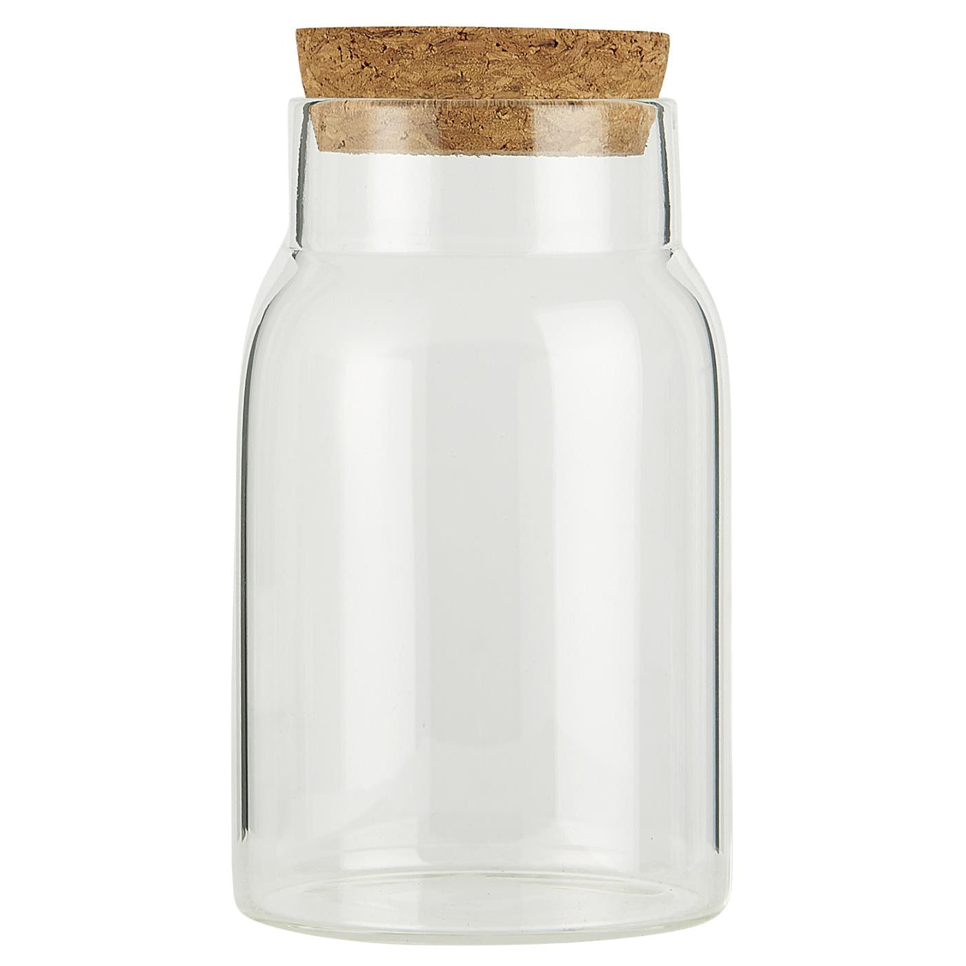 Recipiente Vidrio Tapa Corcho 210 ml