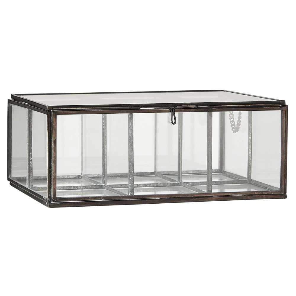 Caja de Vidrio 6 compartimientos