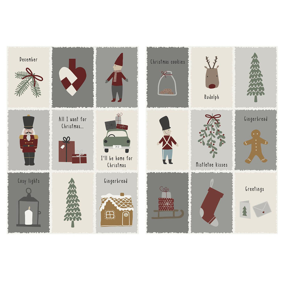 Tarjeta Navidad Doble