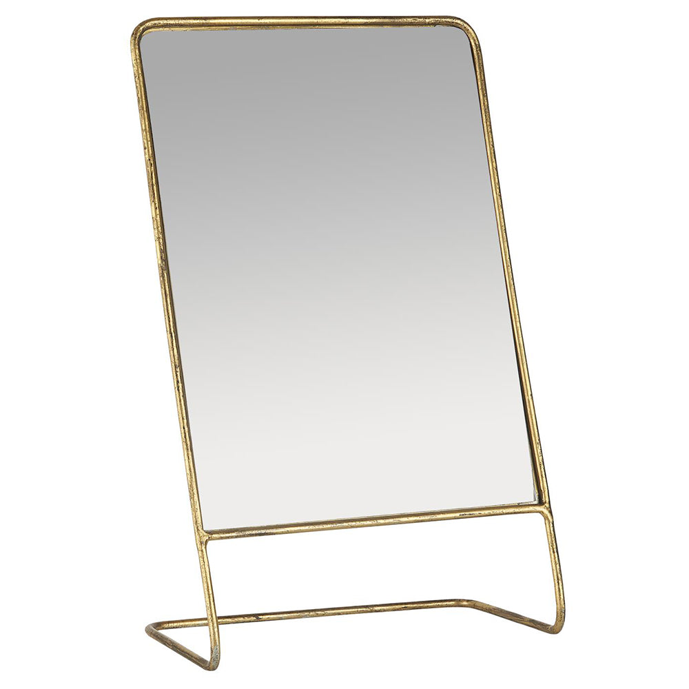 Espejo de Mesa Rectangular Inclinado color Bronce – Varma