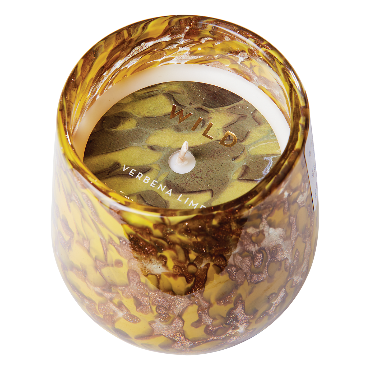 WILD Velas aromáticas Verbena & Lime / Amarillo Dorado