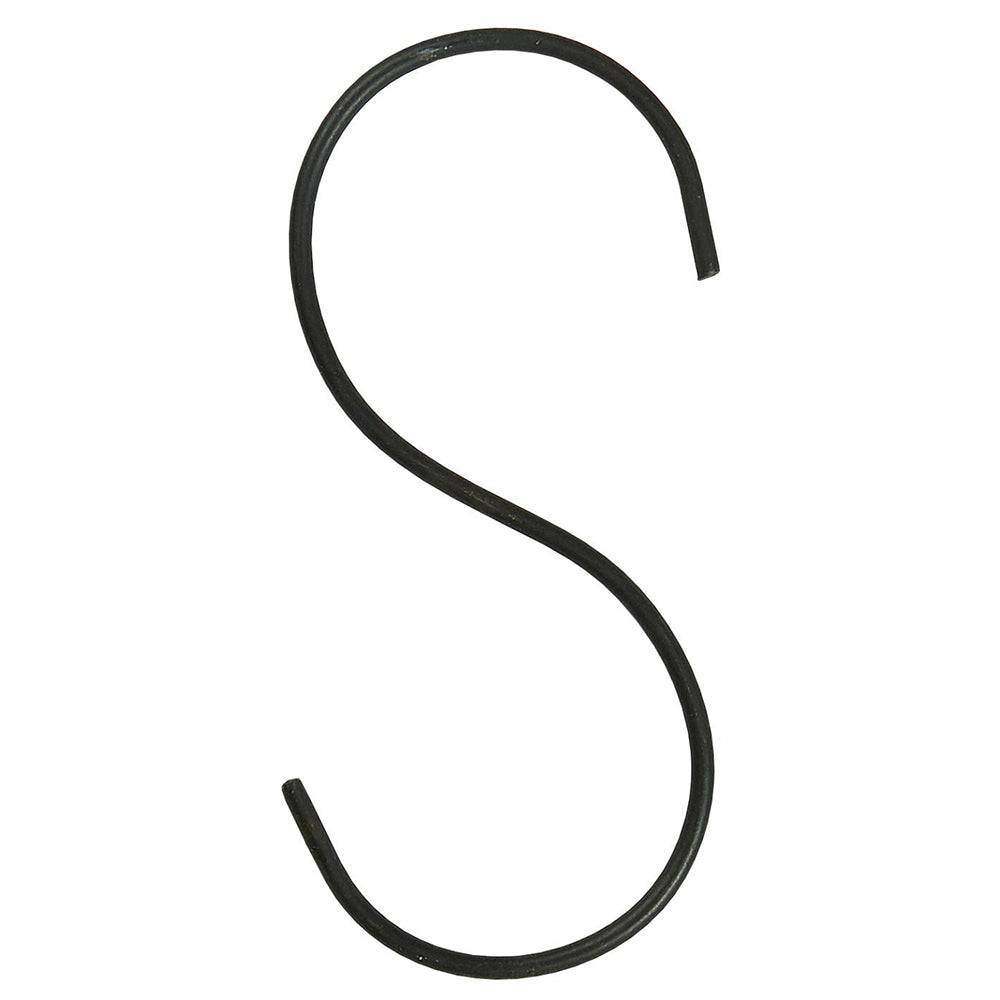 Gancho en S Negro Grande