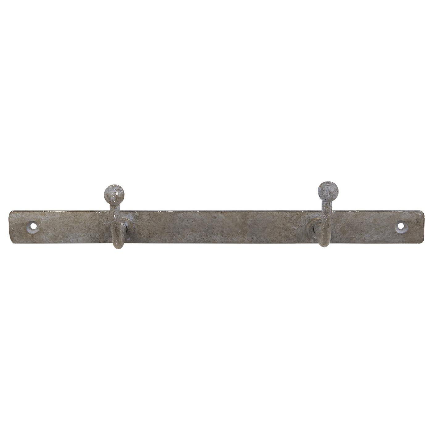 Rack Gris con 2 Ganchos