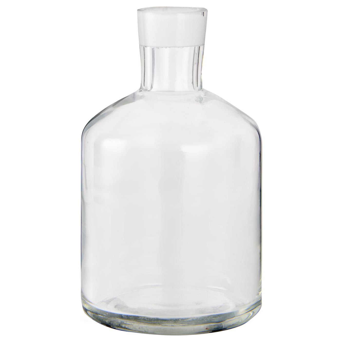 Portavela Vidrio Dinner con Forma Botella H: 11,5 Ø: 6,5 cm