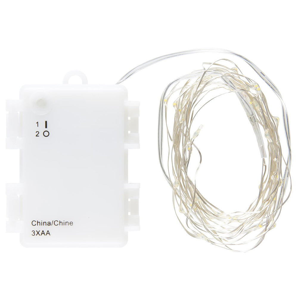 Cable guirnalda luces | 40 luces LED para exterior